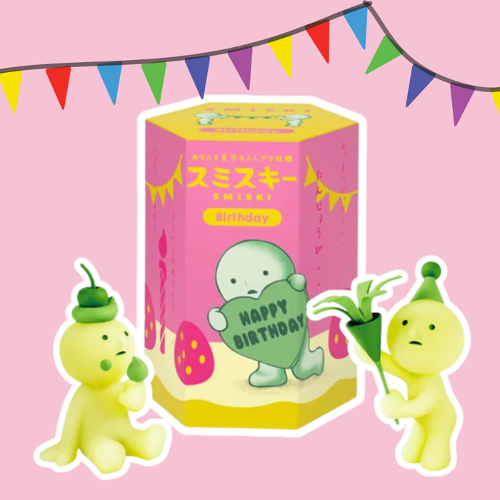 Original Smiski Birthday-Serie – Leuchtende Sammelfigur Blindbox