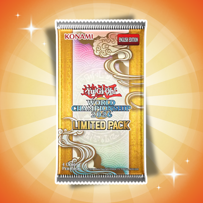 Yu-Gi-Oh! TCG Limited Pack World Championship 2026 Booster Display – 20 Karten