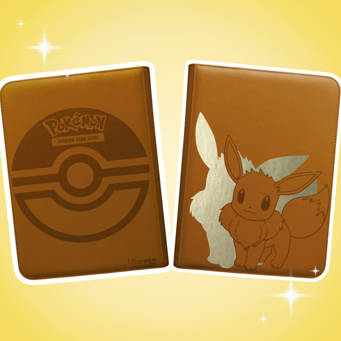 Ultra PRO Pokémon Elite Series: Eevee 9-Pocket Zip PRO-Binder | Sammelordner | 360 Karten