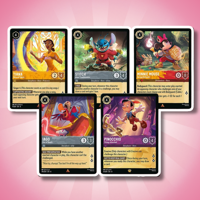 Disney Lorcana TCG Reign of Jafar Illumineer’s Trove Englisch – 8 Boosterpacks & Sammelbox