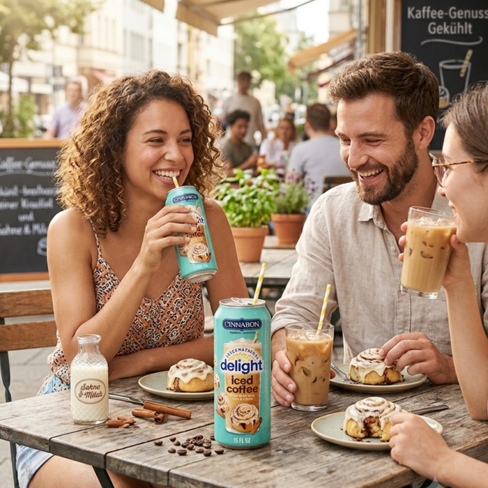 1x Cinnabon Delight Iced Coffee 443ml