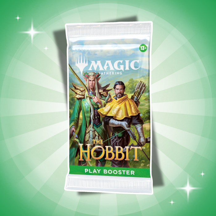 3x Magic: The Gathering The Hobbit Play Booster Englisch – 3 Boosterpacks mit je 14 Karten