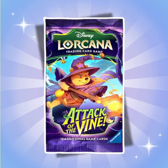 Disney Lorcana Attack of the Vine Booster Box Display Englisch – 24 Booster Packs mit je 12 Karten