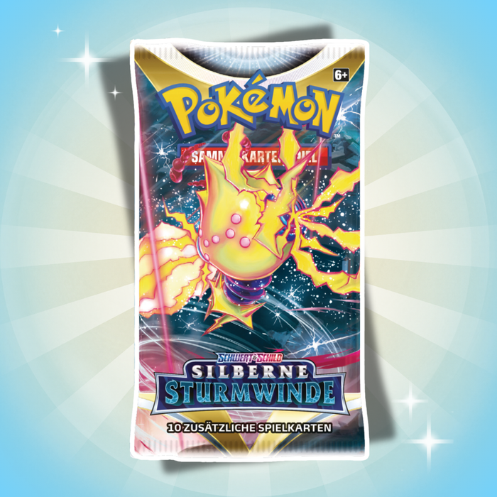 Pokémon Silberne Sturmwinde Build & Battle Stadium Box Deutsch – 12 Booster + 2 Decks