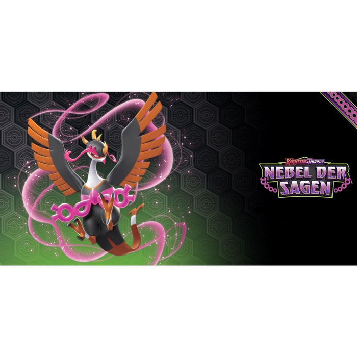 Pokémon TCG – Karmesin & Purpur Nebel der Sagen (SV6.5) | Elite Trainer Box | Deutsch | 9 Boosterpacks & 1 Full-Art-Karte & Zubehör