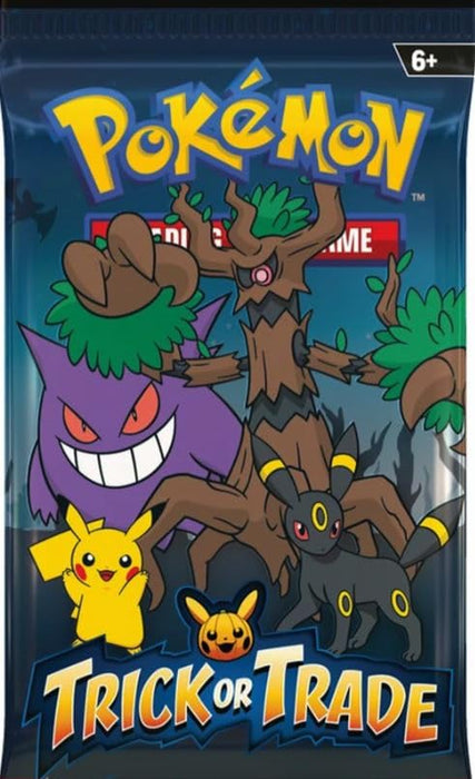 1x Trick or Trade 2024 Booster - Englisch Trick or Treat PKM Halloween Booster+ Heartforcards® Versandschutz