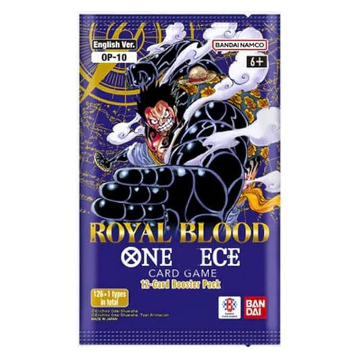 3x One Piece Card Game – Royal Blood (OP‑10) Booster Packs – English Version