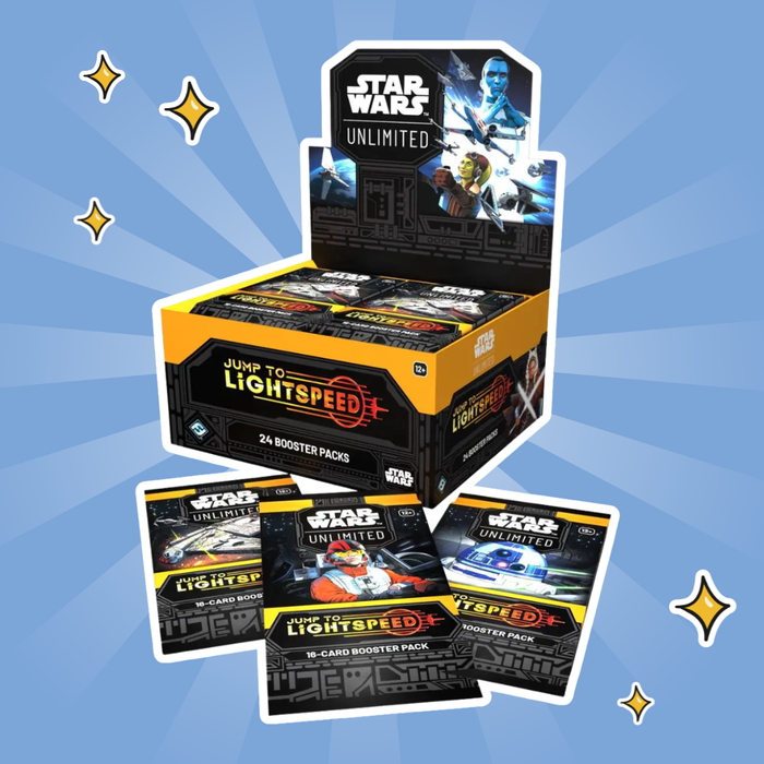 Star Wars: Unlimited – Jump to Lightspeed Booster Box (ENG) – Booster Display für Sammelkartenspiel