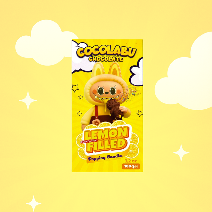 Cocolabu mit Fruchtfüllungen: Zitrone, Erdbeere, Apfel, Orange, Beere & Mystery Flavor – 1x100g – Cremig & Fruchtig