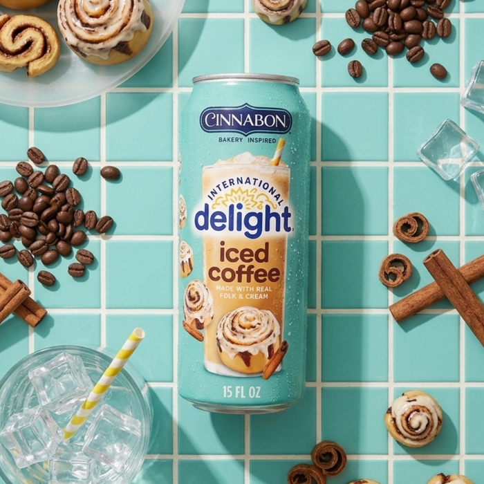 1x Cinnabon Delight Iced Coffee 443ml