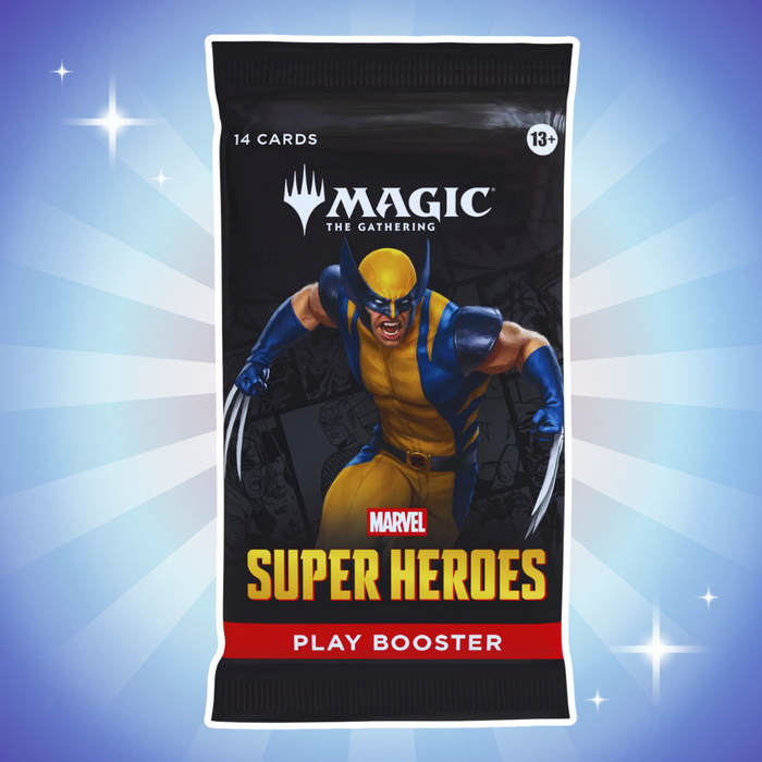 Magic: The Gathering Marvel Super Heroes Draft Night Englisch – 12 Play-Booster + 1 Collector-Booster
