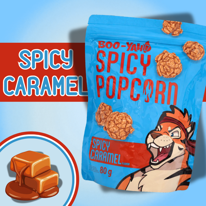 1x Boo-Yah Spicy Popcorn 80g – Verschiedene Sorten (Spicy Mango / Korean Fried Chicken / Spicy Caramel / Nori & Wasabi)