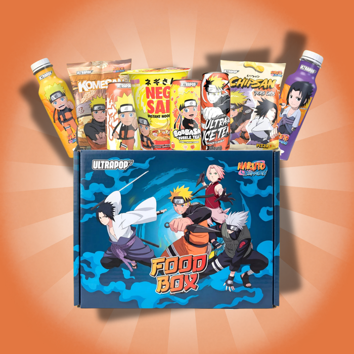 UltraPop Anime Food Box – Naruto Shippuden Snack- und Getränke Überraschungsbox