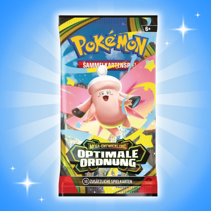 1x Pokémon Optimale Ordnung Booster | Deutsch | 10 Karten