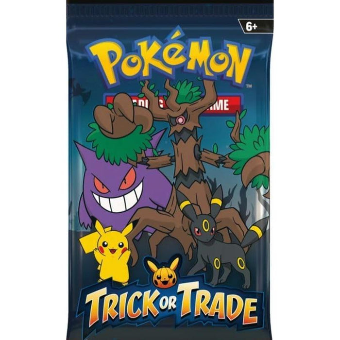Pokémon TCG: Trick or Trade 2024 Booster Bundle (35 Booster) Englisch Trick or Treat PKM Halloween Booster + Heartforcards® Versandschutz
