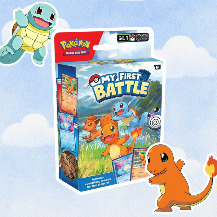 Pokémon – My First Battle Englisch | Mein erstes Spiel | Spielbereit & Sammelkarten-Set