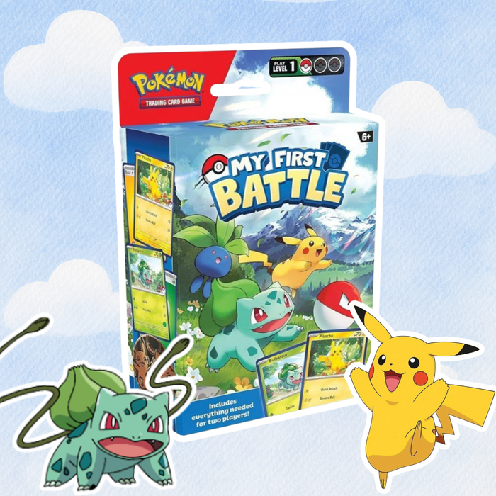 Pokémon – My First Battle Englisch | Mein erstes Spiel | Spielbereit & Sammelkarten-Set
