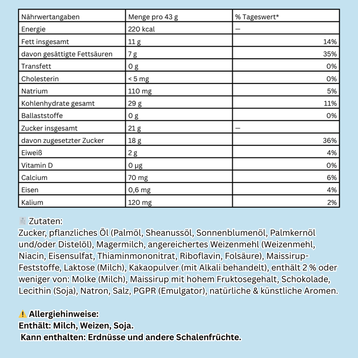 1er Pack Hershey’s Cookies ’n’ Cream Riegel | 1x 43 g | Weißer Schokoladenriegel mit Keksstückchen