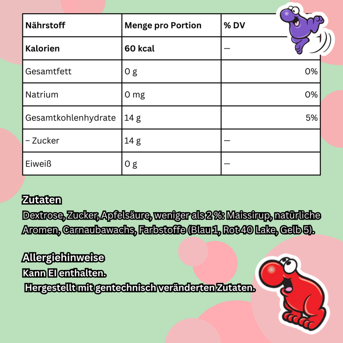 Nerds Watermelon & Cherry – 46,7 g – Knusprige Süßigkeit mit Wassermelonen- & Kirschgeschmack