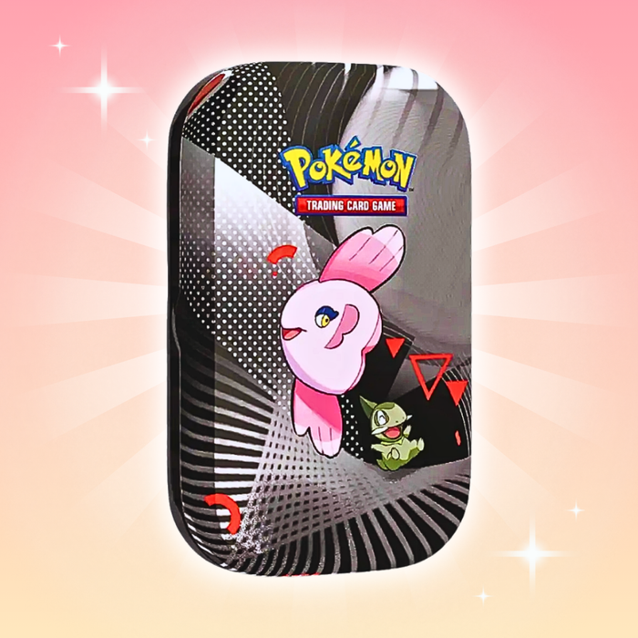 1x Pokémon Scarlet & Violet – White Flare / Black Bolt Mini Tin (ENG) | Zufälliges Design (1 von 8)