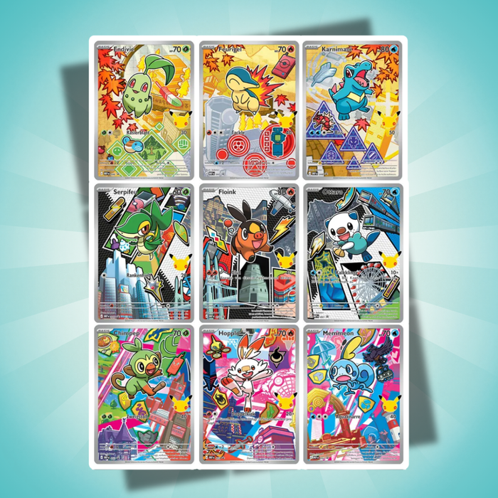 Pokémon Erste Partner Kollektion Serie 2 Deutsch – Promokarten, Boosterpacks & Stickerbogen