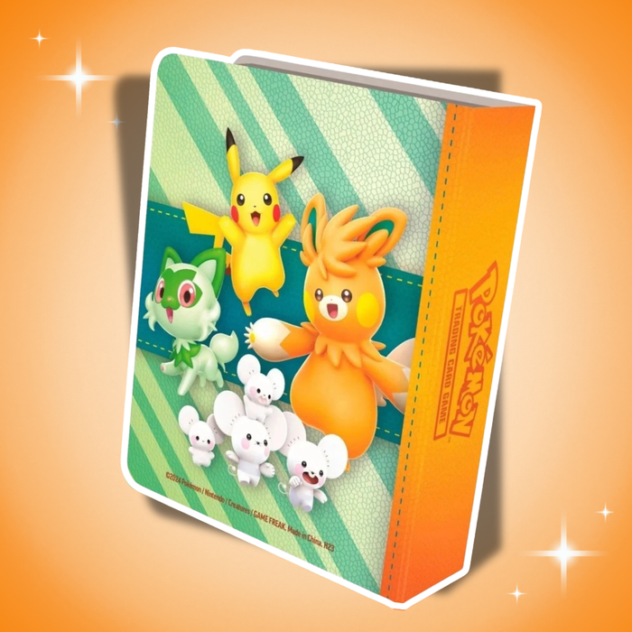 Pokémon Paldea Adventure Chest Mini Portfolio 1-Pocket – Sammelalbum