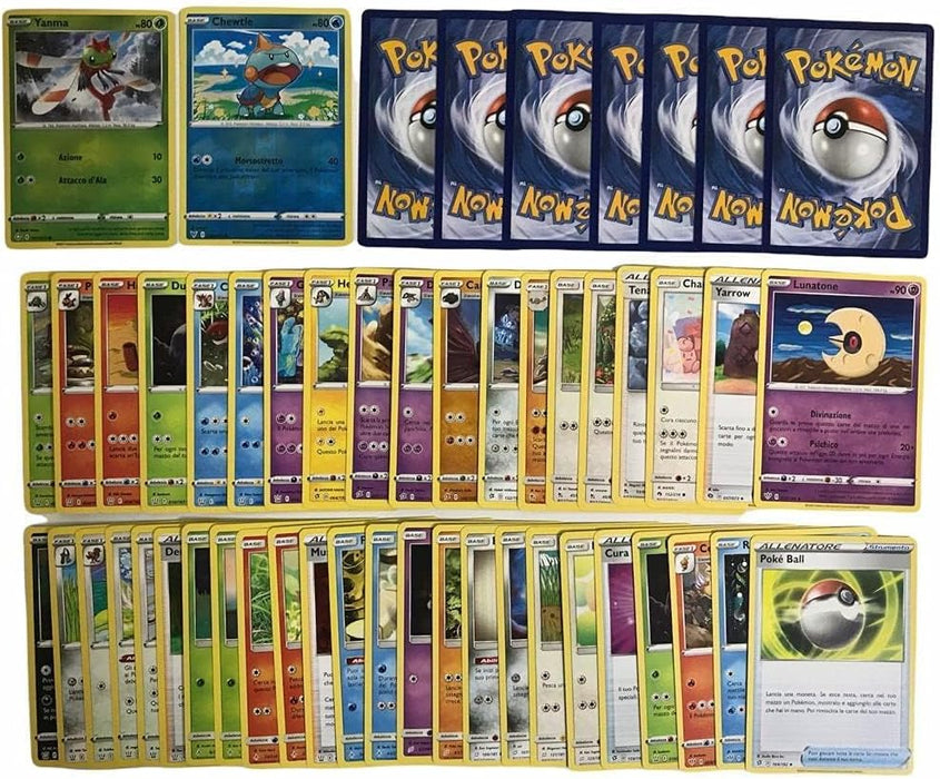 Pokémon 20 verschiedene Original Karten | Deutsch | 2 Holografische Karten | Sammelkarten aus aktuellen Sets mit Heartforcards Versandschutz