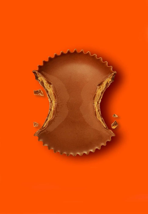 Reese’s Big Cup Peanut Butter Standard – 16 Stück (16 × 39 g) – Großer Erdnussbutter-Schokoladenriegel – Original amerikanischer Süßigkeitenklassiker