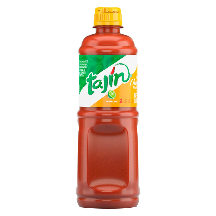 TAJIN Scharf-fruchtige Chamoysauce 455ml – Fruchtig und Würzig | Mexikanische Fruchtsauce für Snacks, Grill, und Rezepte