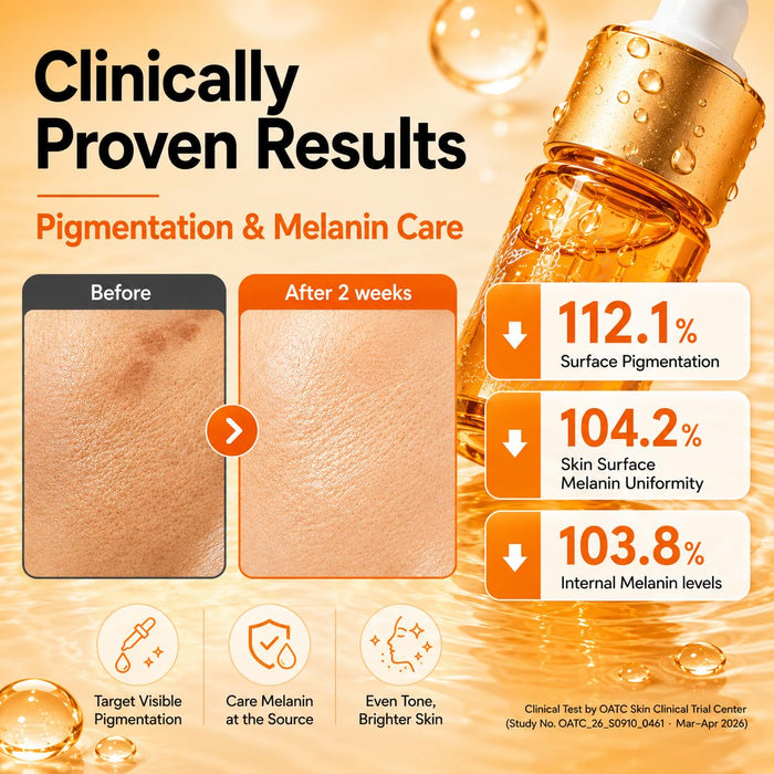 ILUTINE Vita-Shot Vitamin C Serum Programm Ampullen-Komplettset Korean Scin Care – 4 Dual-Kammer-Ampullen | 100.000 ppm Vitamin C | 28-Tage Intensivpflege für strahlende Haut