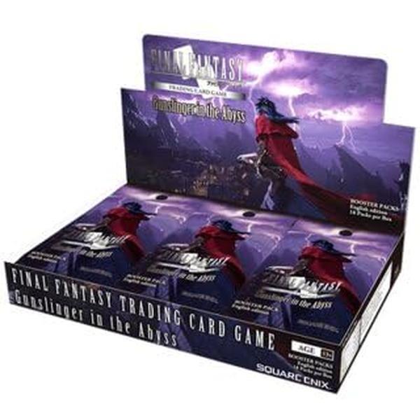 Gunslinger in the Abyss Booster Display [Deutsch] – Final Fantasy TCG – 18 Boosterpacks | Limit Break & neue Illustrationen | Mit Heartforcards® Versandschutz