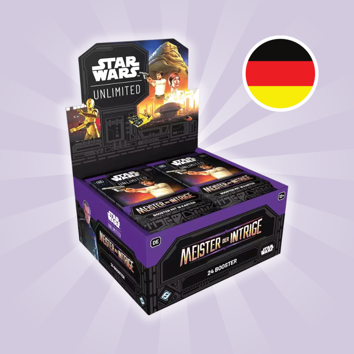 Star Wars: Unlimited - Meister der Intrige Booster Display DE | FANTASY FLIGHT GAMES