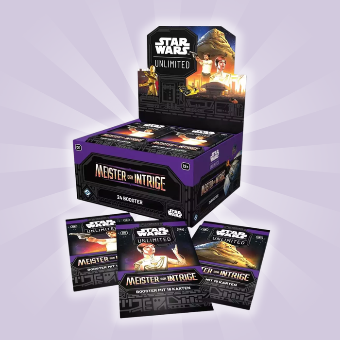 Star Wars: Unlimited - Meister der Intrige Booster Display DE | FANTASY FLIGHT GAMES