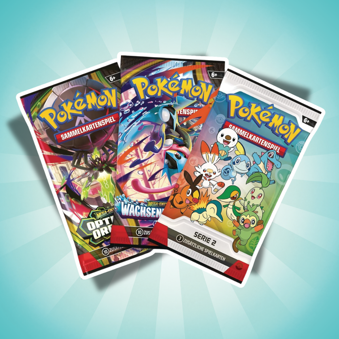 Pokémon Erste Partner Kollektion Serie 2 Deutsch – Promokarten, Boosterpacks & Stickerbogen