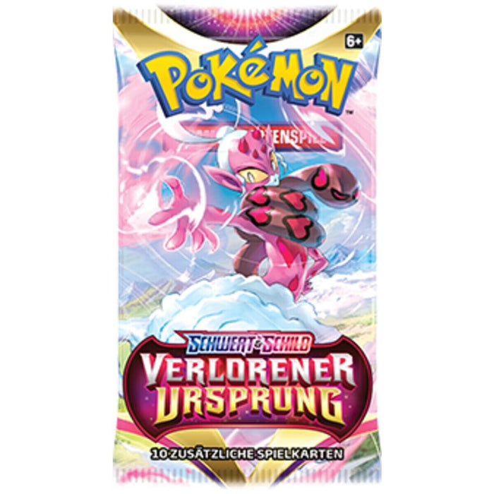4x Pokémon VERLORENER URSPRUNG Booster Set - mit 10 Karten pro Booster - DEUTSCH