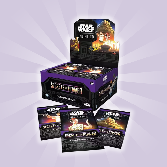 Star Wars: Unlimited - Secrets of Power Booster Display ENG | FANTASY FLIGHT GAMES