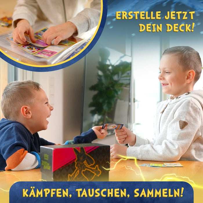 400x Pokémon Karten (Deutsch) – 350x Common + 50x Energiekarten – Zufällige Auswahl