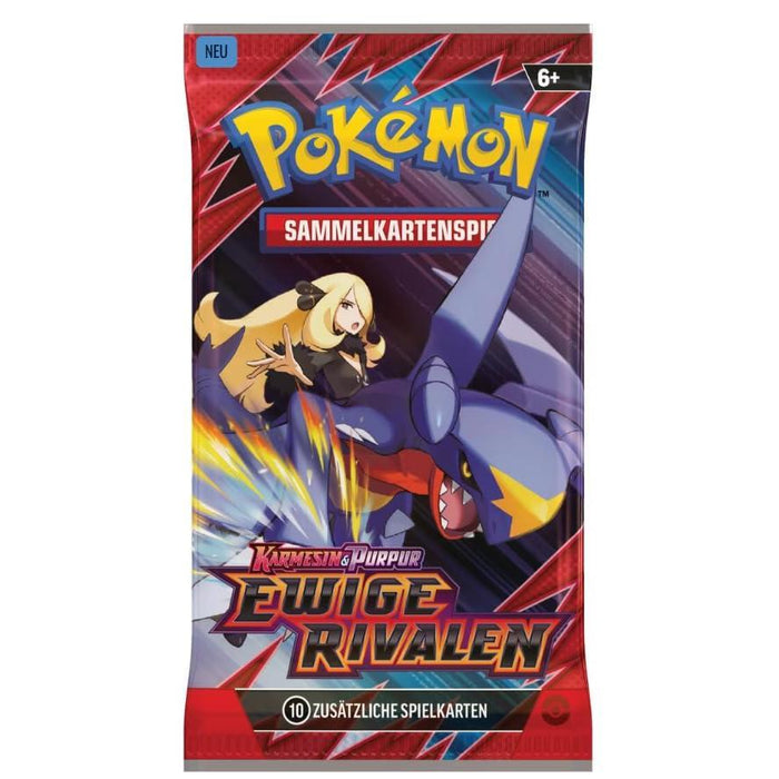 Pokémon Karmesin & Purpur 10: Ewige Rivalen – 4x Boosterpack (Deutsch) – Original Erweiterung KP10
