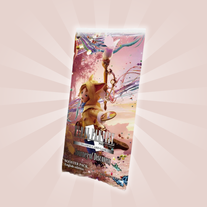 Final Fantasy TCG – Journey of Discovery Booster Display (Englisch) – 18 Booster