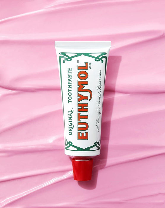 Thymol Zahnpasta - Fluoridfreie Original Vintage Toothpaste 75 ml - Perfekte Reinigung für Ihre Zähne - Antiseptische Rezeptur - Frischeerlebnis - Mundhygiene