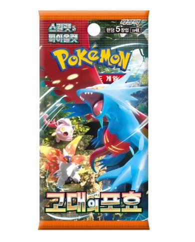 Pokémon TCG: Ancient Roar Booster Box – Koreanische Edition | 30 Boosterpacks