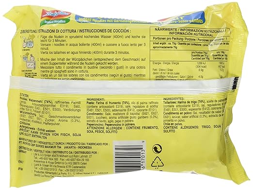 Indomie Shrimp Instant Noodles – 10 x 70 g | Garnelen-Geschmack | Würzige 3-Minuten-Instantnudeln | Halal | Aromatische Nudelsuppe