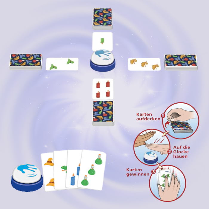 Halli Galli Twist – Reaktionsspiel für Kinder & Familien – AMIGO Spiele