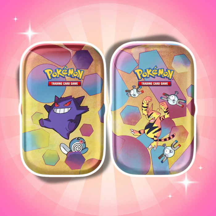 1x Pokémon Karmesin & Purpur 151 Mini Tin Deutsch  – Zufälliges Design