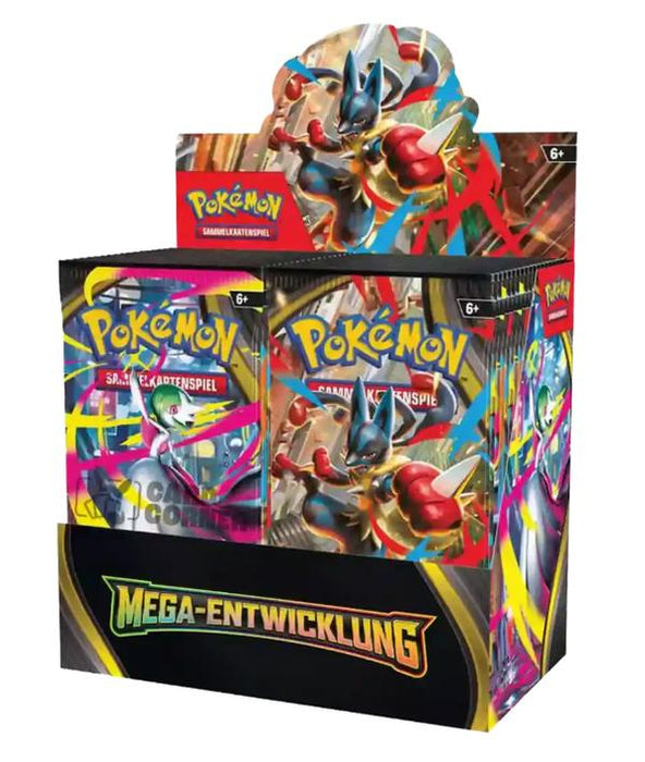Pokémon TCG: Mega-Entwicklung Display - Deutsch Edition