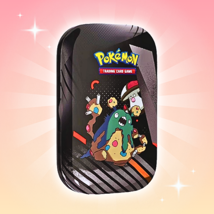 1x Pokémon Scarlet & Violet – White Flare / Black Bolt Mini Tin (ENG) | Zufälliges Design (1 von 8)