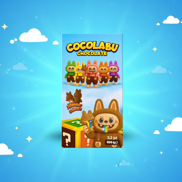 6x Cocolabu mit Fruchtfüllungen: Zitrone, Erdbeere, Apfel, Orange, Beere & Mystery Flavor – 6x100g – Cremig & Fruchtig