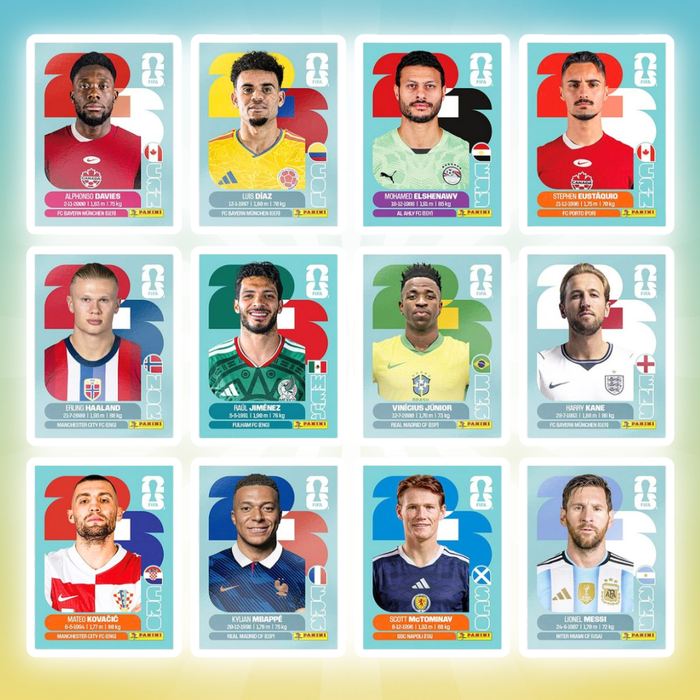 Panini FIFA World Cup 2026™ Sticker Update Set – 120 Sticker + Heartforcards Sticker