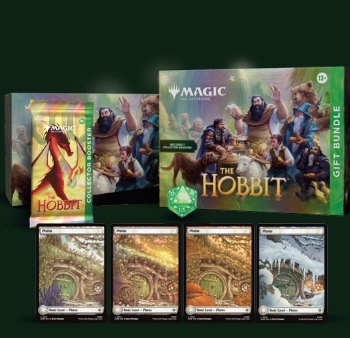 Magic: The Gathering – Der Hobbit Gift Bundle (Englisch) – 10 Booster + Promokarten & Zubehör