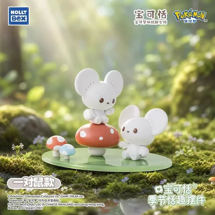 Holly Box Pokémon PokéPeace Seasonal Fun Figure Blind Box – Pokémon 30th Anniversary